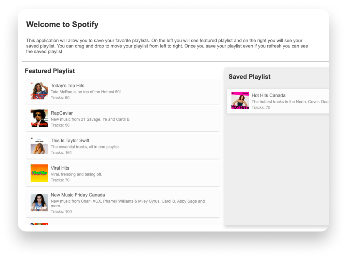 Spotify Drag and Drop thumbnai picture